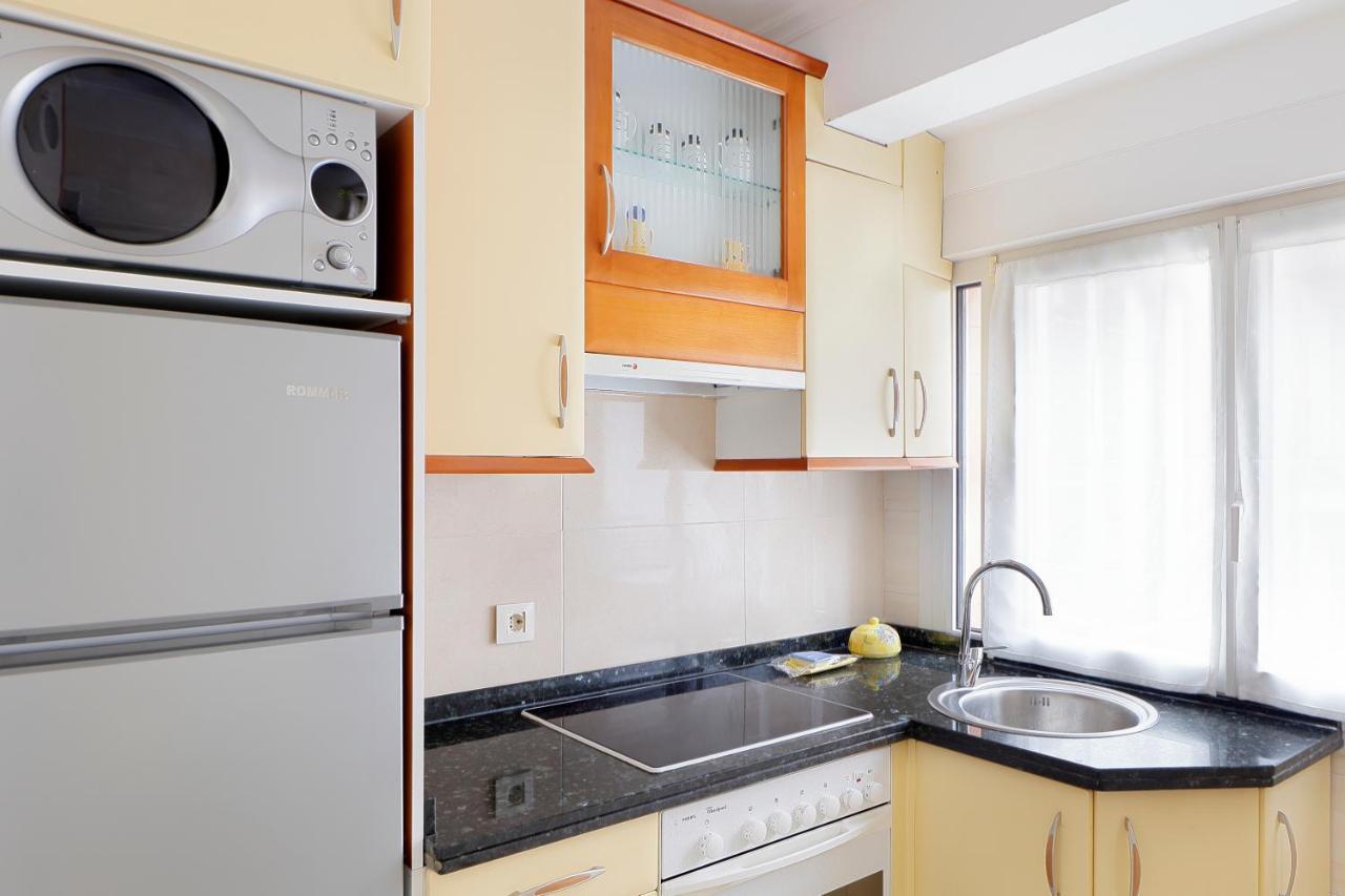 142A Apto 2 Habitaciones Playa San Lorenzo Gijón Esterno foto